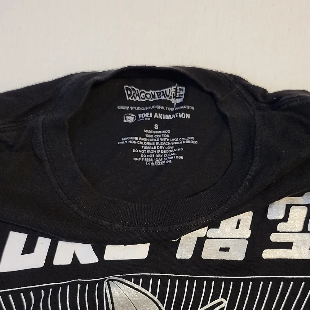 Black Graphic T-Shirt with Anime Design - Picture 2 of 3